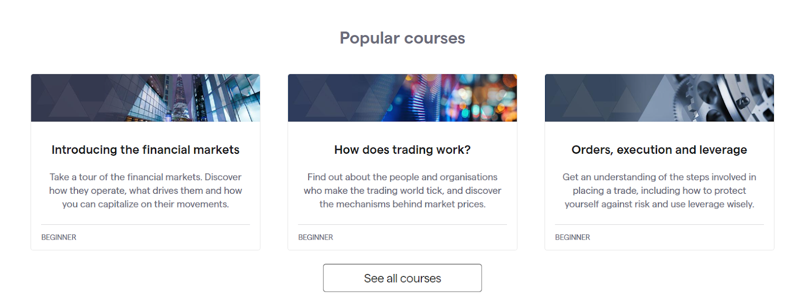 IG educational courses.