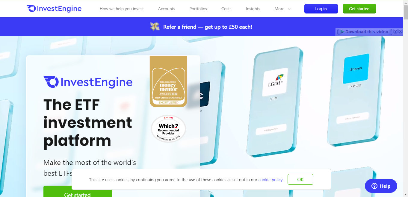 InvestEngine review UK.