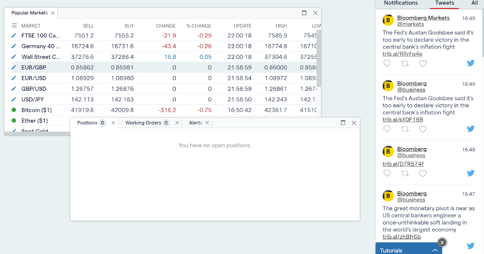 IG web platform.