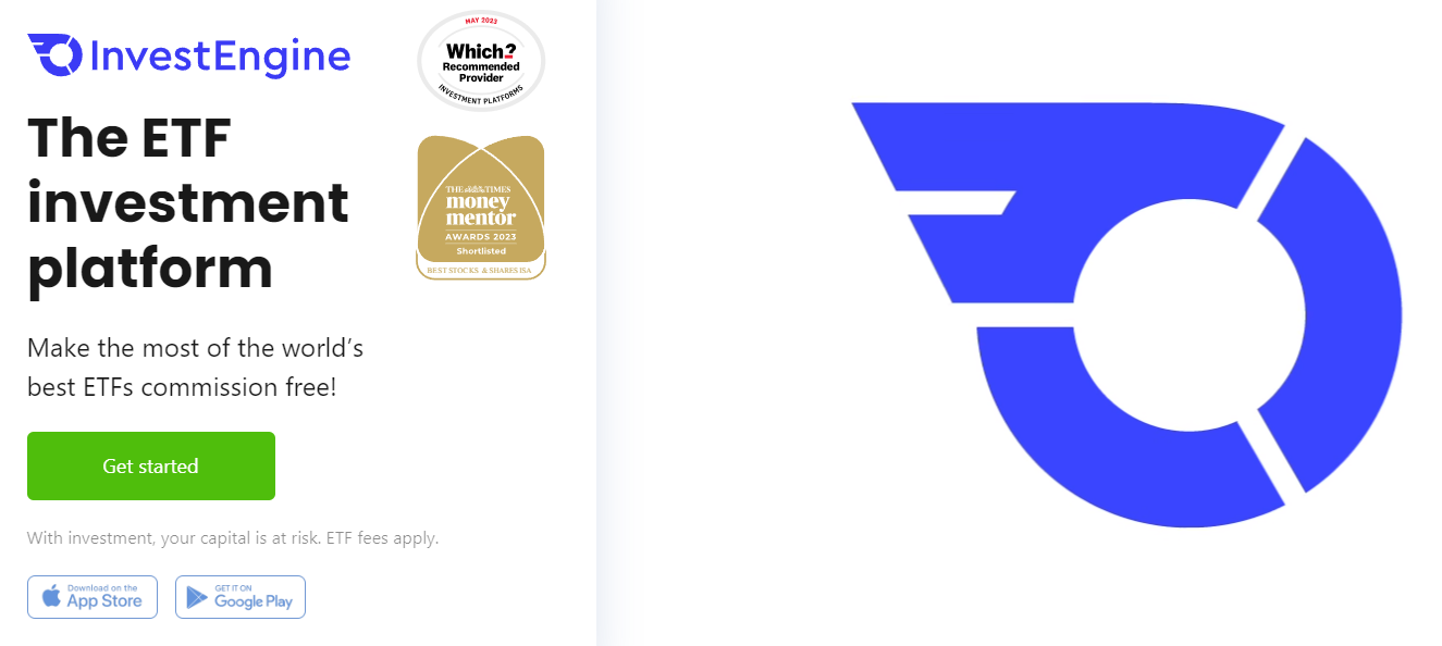 InvestEngine – Overall best ETF platform UK for beginners.