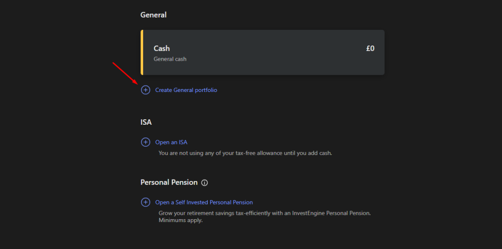 InvestEngine General Account
